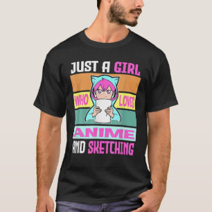 Camiseta Merch Anime Aovers Anime Paused Talk Fast