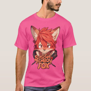 Camiseta Merch, artista de Femboy Fox Furry Fandom