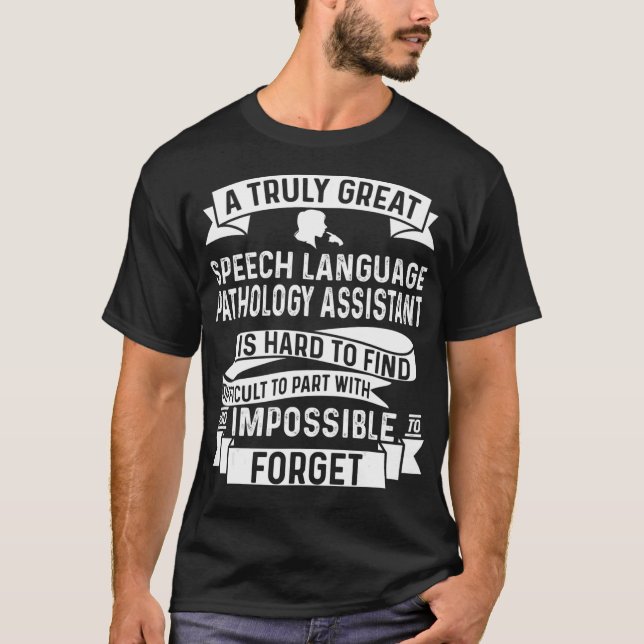 Camiseta Merch Awesome, Asistente de patología de lenguaje  (Anverso)