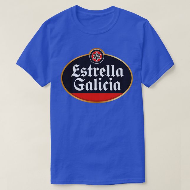 Camiseta Merch Original Estrella Galicia (Diseño del anverso)