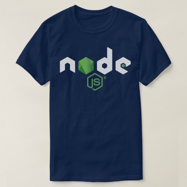 Camiseta Merchandise de escritura de Java de Nodejs (Diseño del anverso)