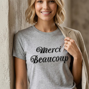 Camiseta Merci Beaucoup Tumblr