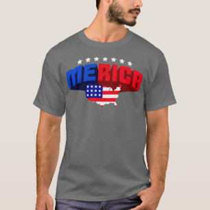 Camiseta Mercia USA 4 de julio Día de la Independencia de E