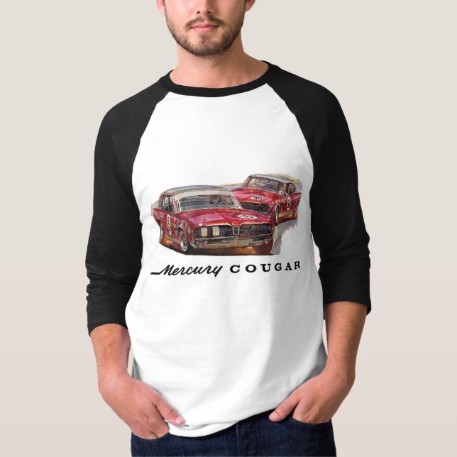 Camiseta Mercurio Cougar Carreras Shirt (Anverso)