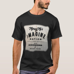 CAMISETA MERCYME CON EL FRENTE DEL VIAJE 2019 DE CROWDER