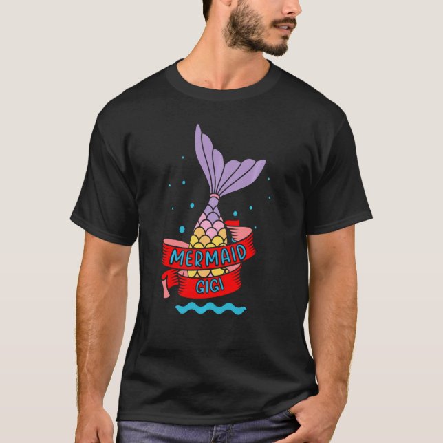 Camiseta Merdad Gigi Fiesta De Cumpleaños Para Mamá Papá Ch (Anverso)