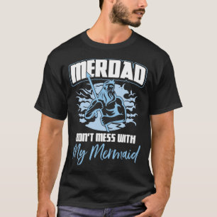 Camiseta Merdad no se mezcle con el día de mi padre sirvien