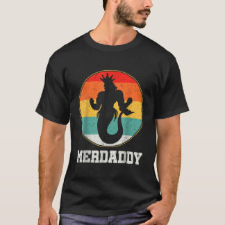 Camiseta Merdaddy Security Merman Mermaid Daddy Fish Padre