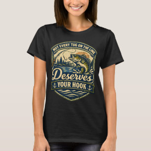 Camiseta Merece Tu Anzuelo Cita de Pesca