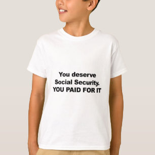 Camiseta Mereces Seguridad Social