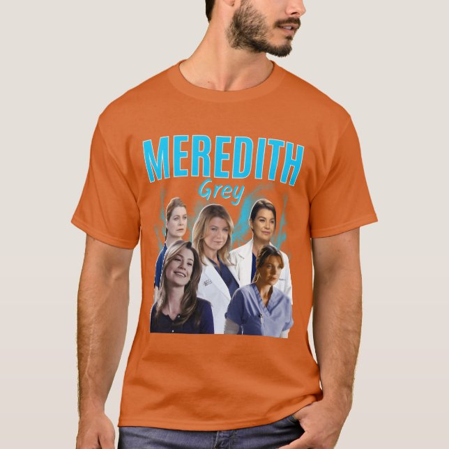 Camiseta Meredith grey 90sshirt family (Anverso)