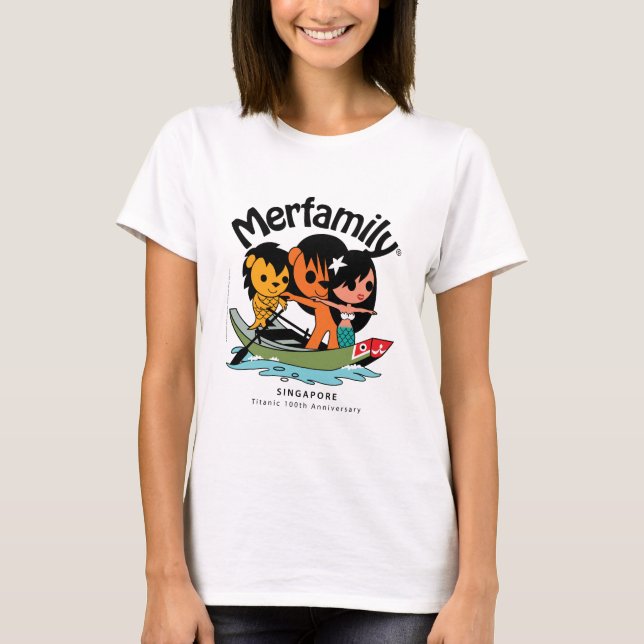 Camiseta MERFAMILY® Singapore "Titanic Keepsake" (Anverso)