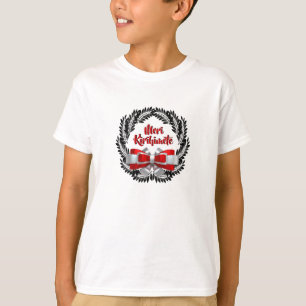 Camiseta Meri Kirihimete Maori por Feliz Navidad