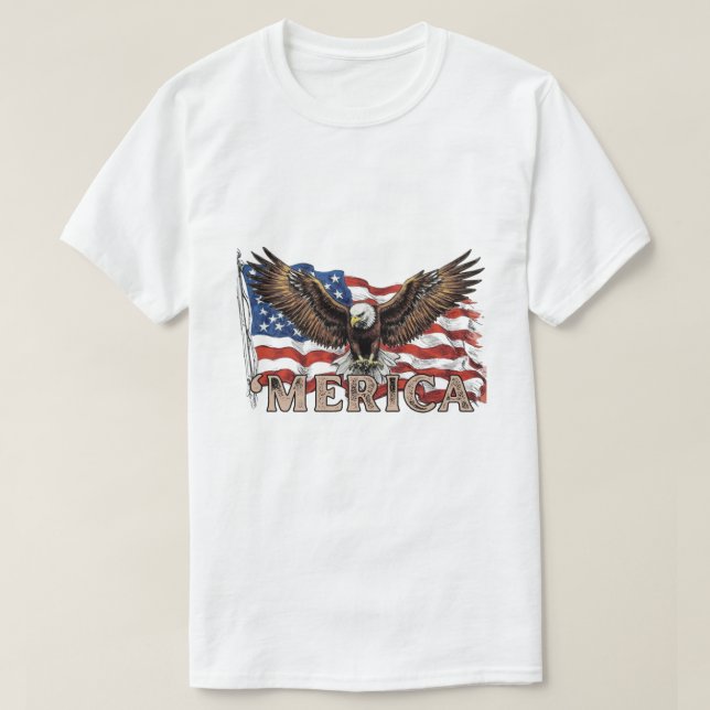CAMISETA 'MERICA (Diseño del anverso)