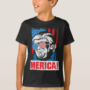 Camiseta Merica Donald Trump bandera de Usa elección republ