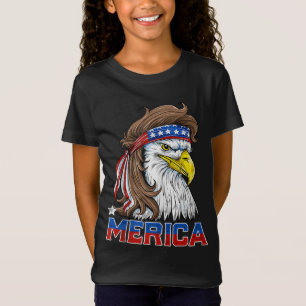 Camiseta Merica Eagle Mullet 4 de julio Hombres Mujeres Ame