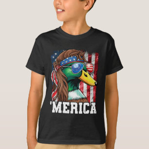 Camiseta Merica Ee.Uu. Bandera Estadounidense Patriótica 4
