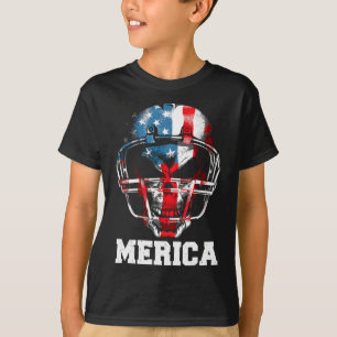 Camiseta Merica Fútbol Bandera Usa 4 De Julio Orgu
