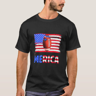 Camiseta Merica Gafas de Sol Bandera Americana Rugby 4 de J