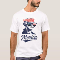 Mérica George Washington Divertido Patriótico