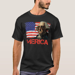 Camiseta Merica George Washington Independence Day Patr