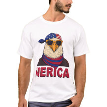 Merica Guay Eagle - Diseño Patriótico de la Bander