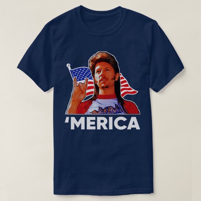 CAMISETA MERICA JOE DIRT 1 (Diseño del anverso)