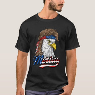 Camiseta Merica Patriótica Eeuu Águila De Libertad 4 De Jul