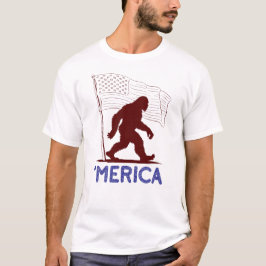 Camiseta 'Merica, pie grande patriótico