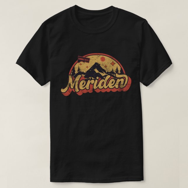Camiseta Meriden, Connecticut (Diseño del anverso)