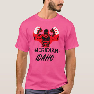 Camiseta MERIDIAN IDAHO MMA FIGHTER Oversized