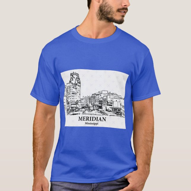 Camiseta Meridian Mississippi 2 (Anverso)
