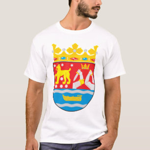 Camiseta meridional del escudo de armas de