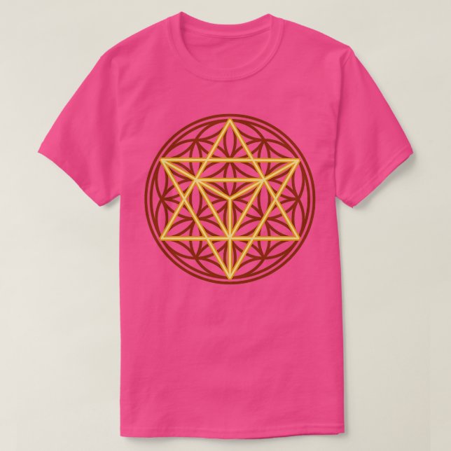 Camiseta Merkaba (Diseño del anverso)