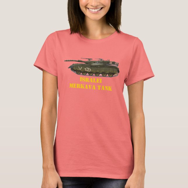 CAMISETA MERKAVA TANK (Anverso)