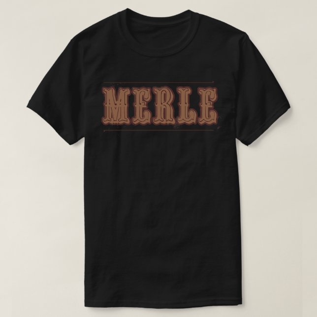Camiseta Merle (Diseño del anverso)