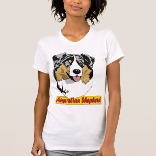 Camiseta Merle australiano del azul del pastor