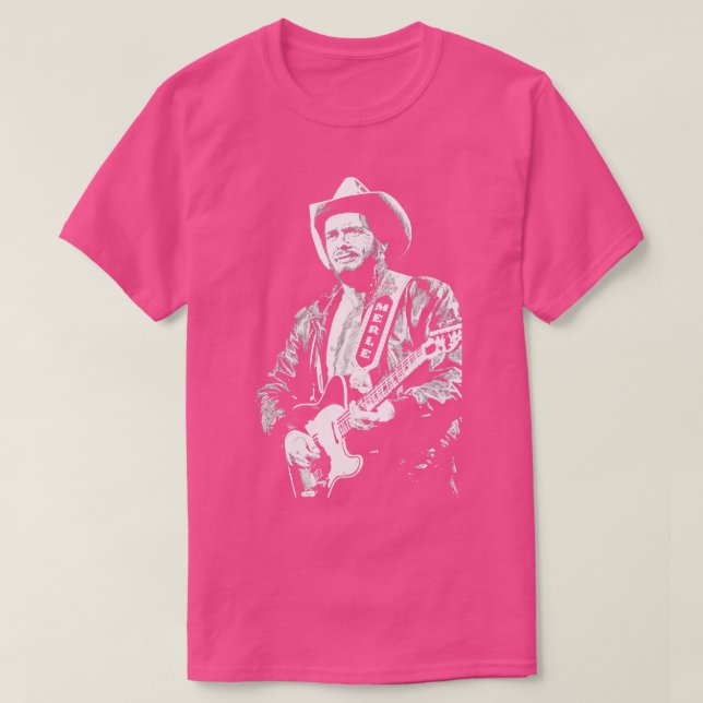Camiseta Merle Haggard (Diseño del anverso)