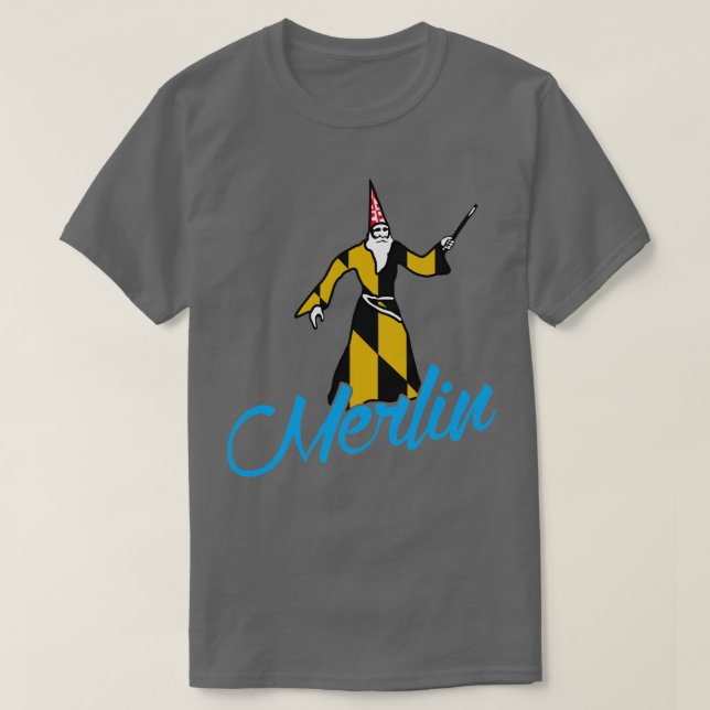 Camiseta Merlin (Diseño del anverso)