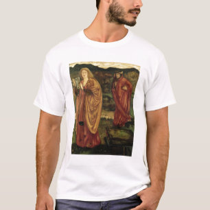 Camiseta MERLIN y Nimue del "d'Arthur de Morte", 1861