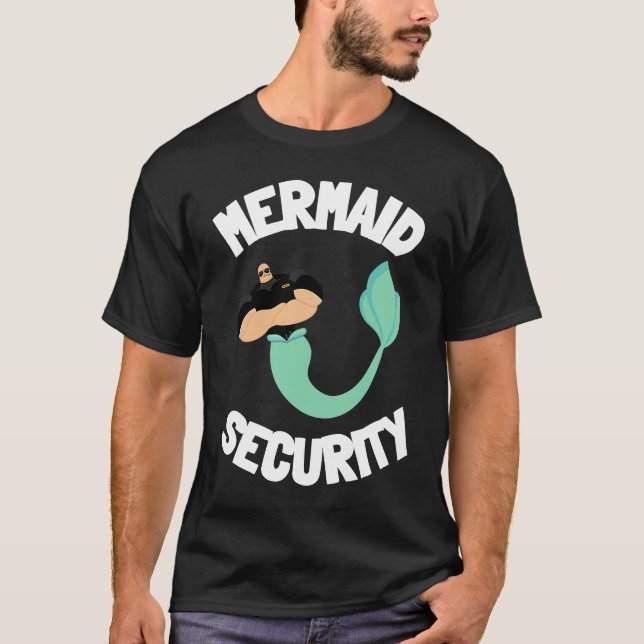 Camiseta Mermai, Oficial De Seguridad Y Cuartel General De  (Anverso)