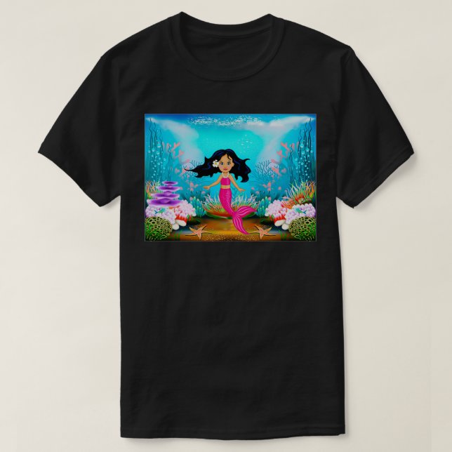 Camiseta Mermaid 1 (Diseño del anverso)