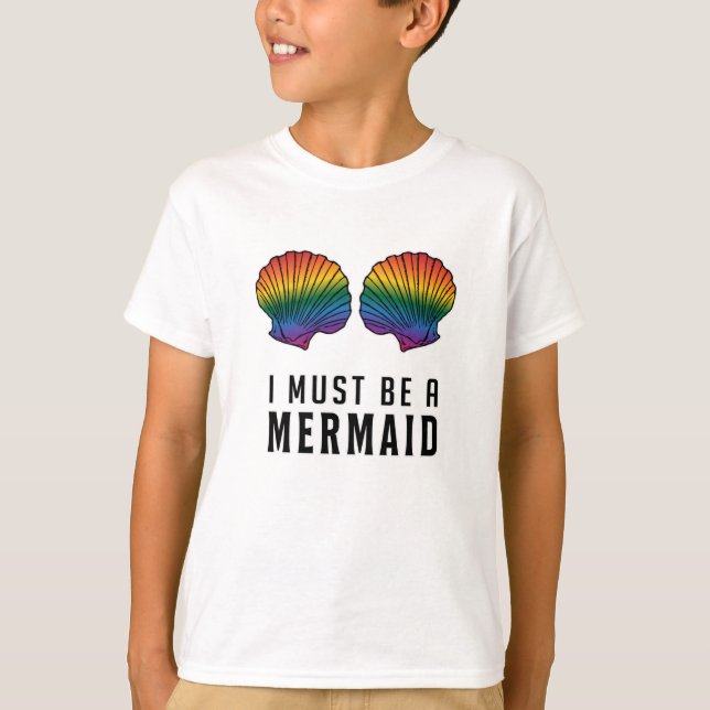 Camiseta Mermaid Beach Carnaval de Bikini Bra Shell BH Rega (Anverso)