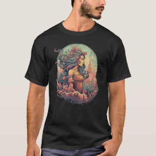 Camiseta Mermaid Cute amante del océano Fantasy Sea Scales