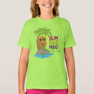 Camiseta Mermaid Cute Kids