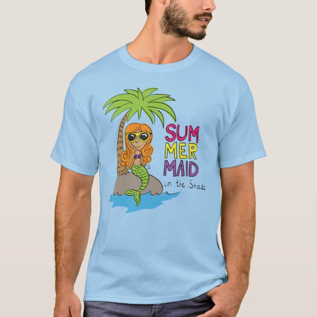 Camiseta Mermaid Cute Kids (Anverso)