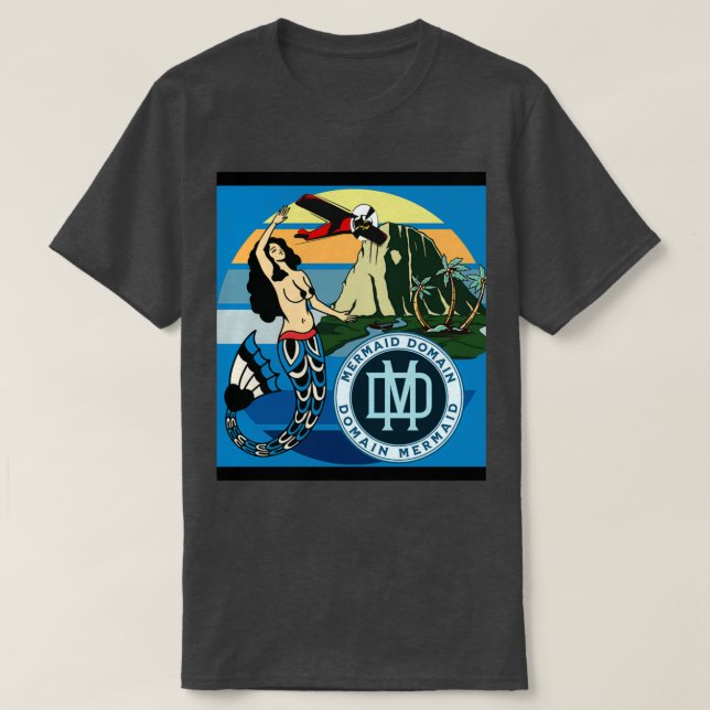 CAMISETA MERMAID DOMINIO MERMAID PARADIST (Diseño del anverso)