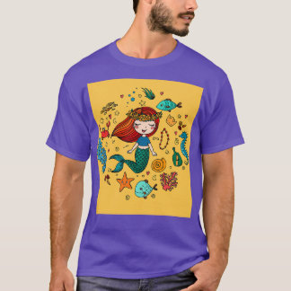 CAMISETA MERMAID ENTRE BARRIOS Y SELLACIÓN