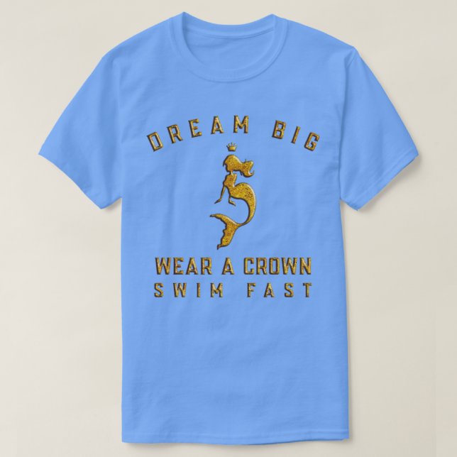 Camiseta Mermaid Guay Gold 3D (Diseño del anverso)