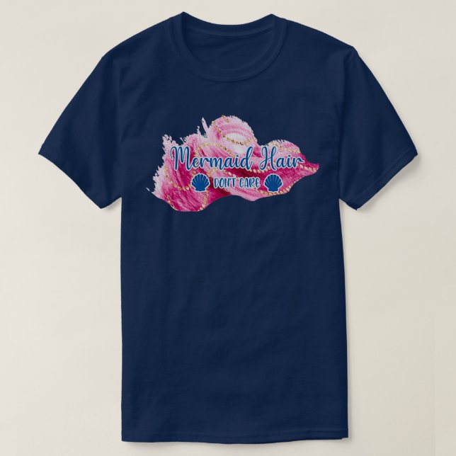 Camiseta Mermaid Hair (Diseño del anverso)